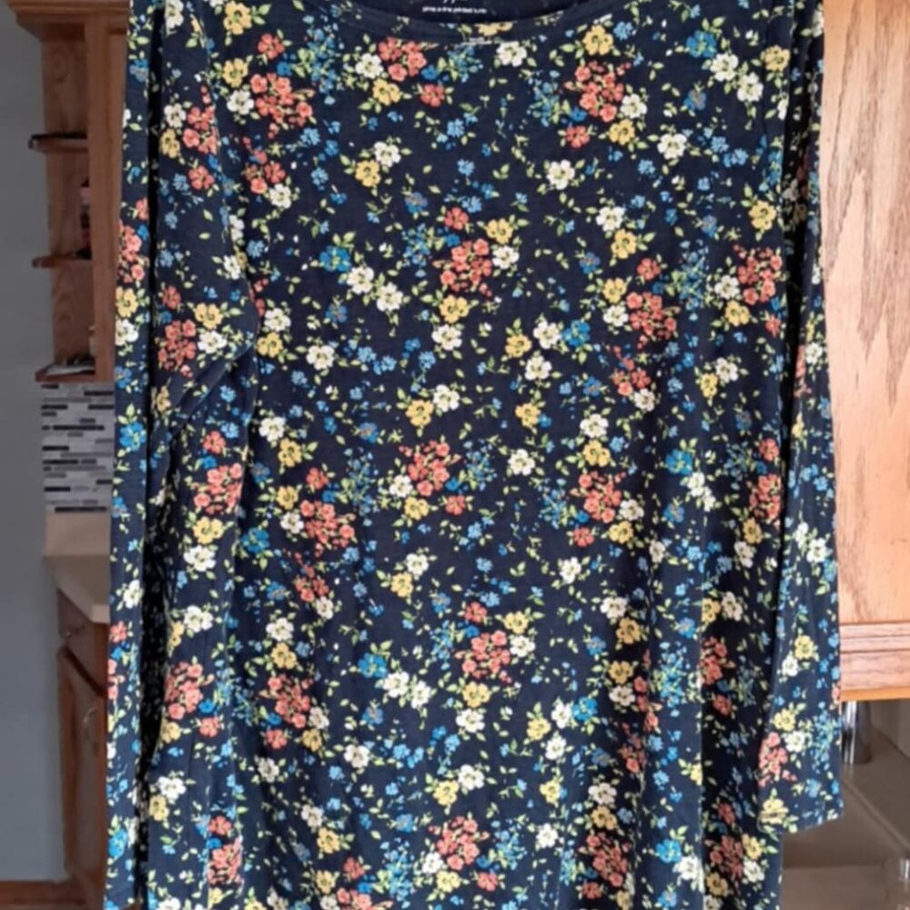 J.JILL WOMENS TOP BLOUSE SIZE  L - Picture 8 of 10